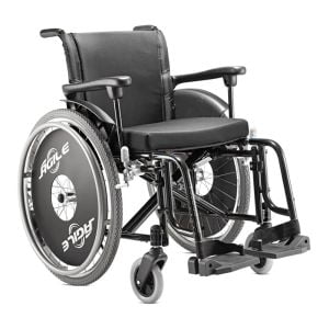 cadeira de rodas preta