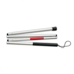 Bengala dobrável para deficiente visual - Mebuki